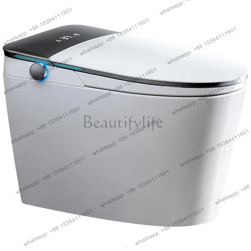 Smart toilet No water pressure limit Fully automatic built-in blue bubble water purification shield Siphon toilet
Smart toilet No water pressure limit Fully automatic built-in blue bubble water purification shield Siphon toilet