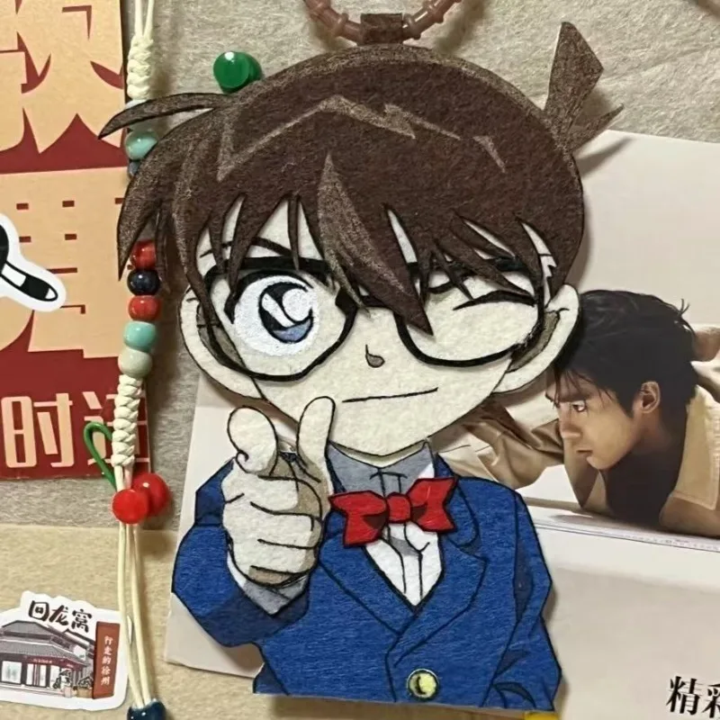 Detective Conan Anime Peripheral Cute Felt Backpack Pendant, Creative High-Appearance Handmade Key & Car Ornament
Detective Conan Anime Peripheral Cute Felt Backpack Pendant, Creative High-Appearance Handmade Key & Car Ornament