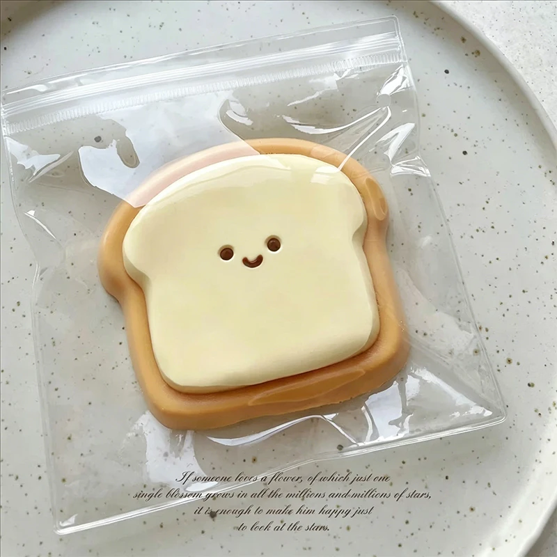 Cute Expression Toast Squishy Squeeze Slow Rebound Stress Relief Fidget Toy Simulation Bread Dessert Pinching Toy Birthday Gifts
Cute Expression Toast Squishy Squeeze Slow Rebound Stress Relief Fidget Toy Simulation Bread Dessert Pinching Toy Birthday Gifts
