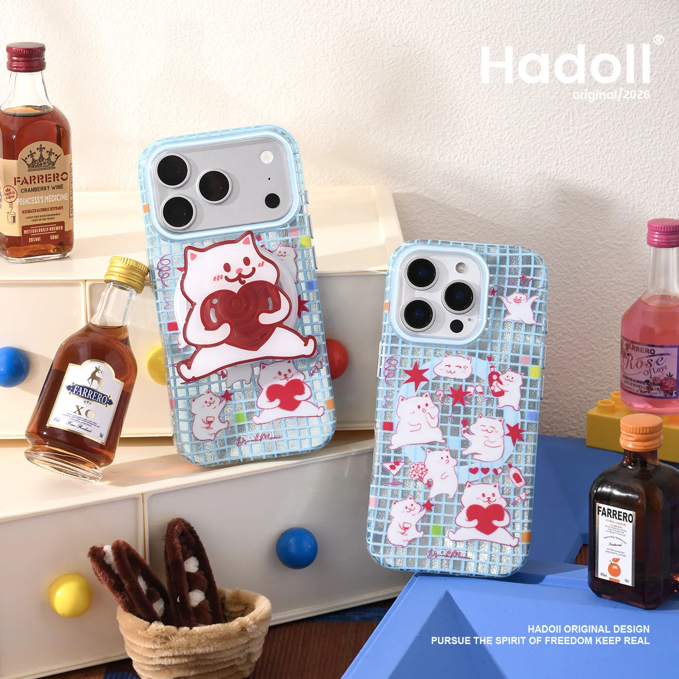 Double Layer Matte Magnetic Kickstand Case, Cartoon Shockproof Anti Fingerprint Phone Cover For iPhone 17 Pro Max
Double Layer Matte Magnetic Kickstand Case, Cartoon Shockproof Anti Fingerprint Phone Cover For iPhone 17 Pro Max