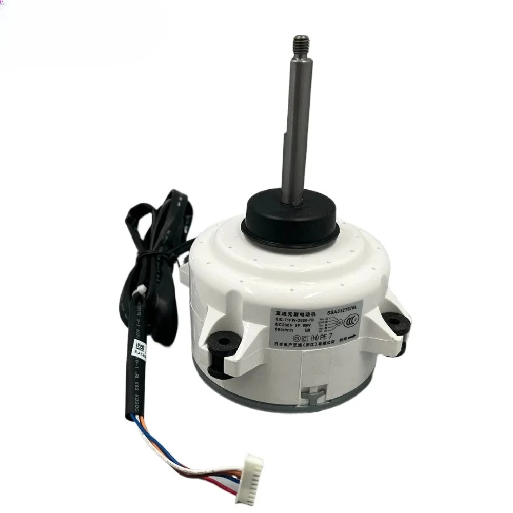 New For Mitsubishi Air Conditioner Outdoor Unit DC Fan Motor SIC-71FW-D886-7B SSA512T076L DC280V 86W 890r/mln Conditioning Parts
New For Mitsubishi Air Conditioner Outdoor Unit DC Fan Motor SIC-71FW-D886-7B SSA512T076L DC280V 86W 890r/mln Conditioning Parts