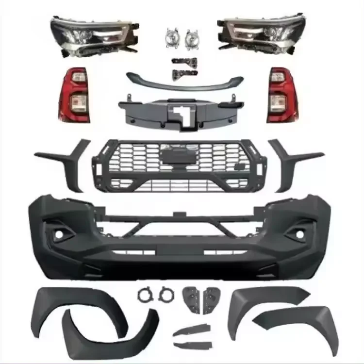 Conversion Kit Bodykit Body Kit Accessories Facelift Body Kits for Hilux Revo Rocco Vigo2005-2022 to GR Sports 2023 Style
Conversion Kit Bodykit Body Kit Accessories Facelift Body Kits for Hilux Revo Rocco Vigo2005-2022 to GR Sports 2023 Style