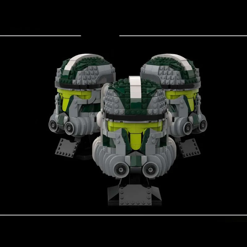 929 шт. MOC научно-фантастический фильм (ЗВЕЗДЫЙ БАТЛ) командир Грин шлем серии строительные блоки модель фестиваль детский подарок
929 шт. MOC научно-фантастический фильм (ЗВЕЗДЫЙ БАТЛ) командир Грин шлем серии строительные блоки модель фестиваль детский подарок