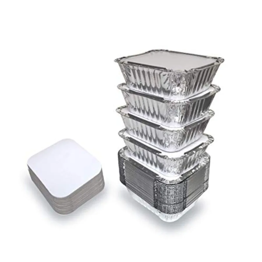 Pack - Small Foil Pans with Lids - Aluminum To Go Food Containers with Lids - Mini Aluminum Pans - Freezer Safe Foil Take out T
Pack - Small Foil Pans with Lids - Aluminum To Go Food Containers with Lids - Mini Aluminum Pans - Freezer Safe Foil Take out T