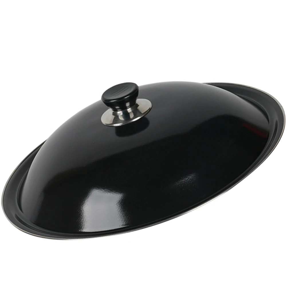 Premium Enamel Pot Lid Anti-Scald Handle Universal Pan Cover Replacement For Frying Pans Saucepan Lid Reusable Kitchen Accessory 
Premium Enamel Pot Lid Anti-Scald Handle Universal Pan Cover Replacement For Frying Pans Saucepan Lid Reusable Kitchen Accessory