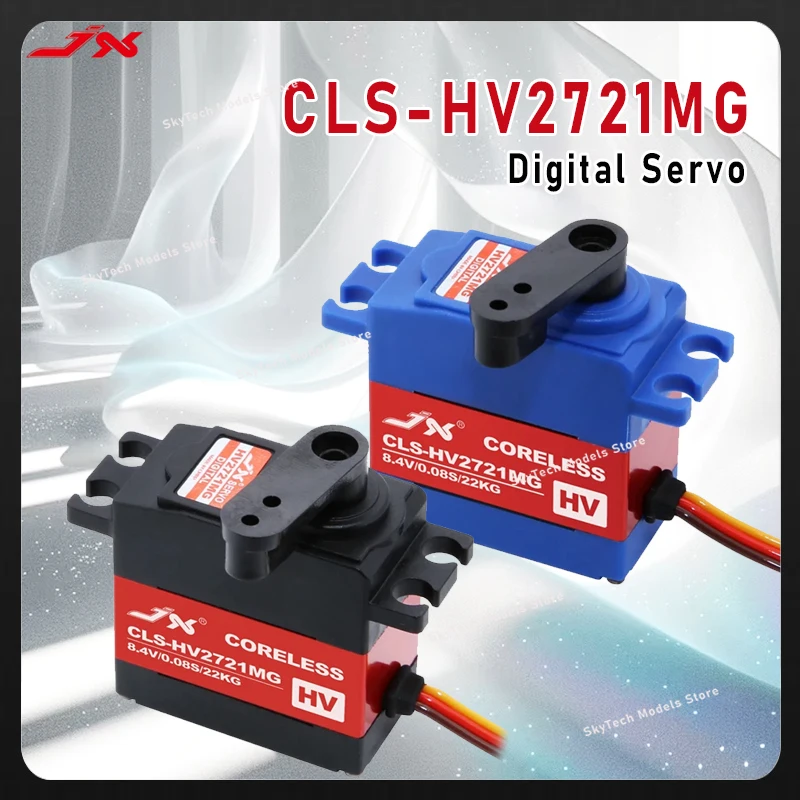 JX Servo CLS-HV2721MG Цифровой сервопривод - 6-8,4 В 22 кг·см 0,08 сек/60 ° 30 г 32,4×16,8×30,8 мм Деталь радиоуправления
JX Servo CLS-HV2721MG Цифровой сервопривод - 6-8,4 В 22 кг·см 0,08 сек/60 ° 30 г 32,4×16,8×30,8 мм Деталь радиоуправления