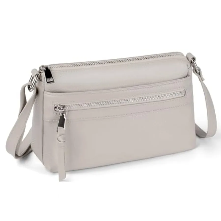 befen Small Genuine Leather Crossbody Purse Bags for Women, Multi Pockets Shoulder Handbag with RFID Blocking Card Slots
befen Small Genuine Leather Crossbody Purse Bags for Women, Multi Pockets Shoulder Handbag with RFID Blocking Card Slots