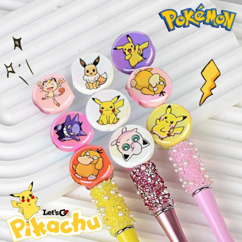 Cartoon anime Pokemon beads,cute Pikachu round 24mm handmade DIY jewelry keychain, phone chain, bead pen accessory material
Cartoon anime Pokemon beads,cute Pikachu round 24mm handmade DIY jewelry keychain, phone chain, bead pen accessory material