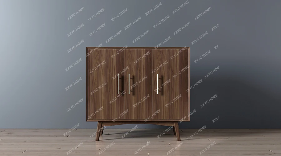 QQ modern simple light luxury high-end North black walnut tenon and mortise grille designer shoe cabinet
QQ modern simple light luxury high-end North black walnut tenon and mortise grille designer shoe cabinet