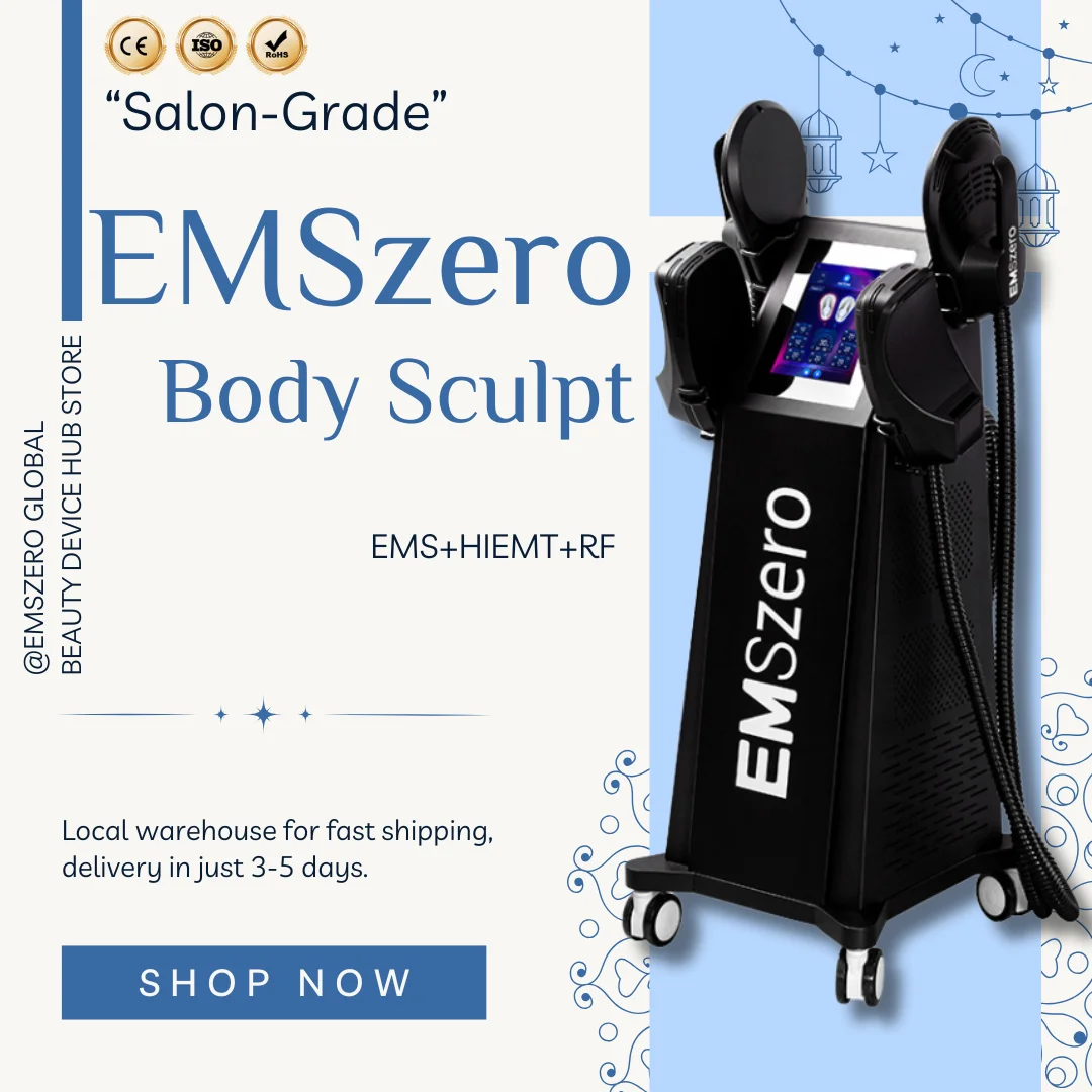 Professional EMSzero Body Shaping Muscle Sculpting Device EMS 4 RF Handles With Pelvic Floor Muscle Repair Device 6500W 15Tesla
Professional EMSzero Body Shaping Muscle Sculpting Device EMS 4 RF Handles With Pelvic Floor Muscle Repair Device 6500W 15Tesla