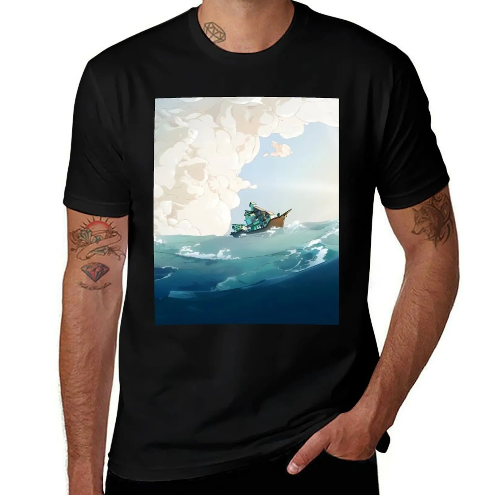 Spiritfarer - Cover Image T-Shirt Big Size Short Sleeve Casual Top
Spiritfarer - Cover Image T-Shirt Big Size Short Sleeve Casual Top
