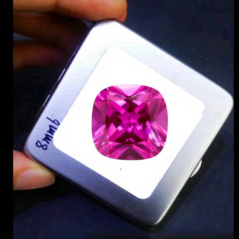 Pretty Pink Ruby Gem 12x12mm 6.0Cts Square Shape VVS Loose Gemstone For for Jewelry Making/Setting/Collection Gem Beads
Pretty Pink Ruby Gem 12x12mm 6.0Cts Square Shape VVS Loose Gemstone For for Jewelry Making/Setting/Collection Gem Beads