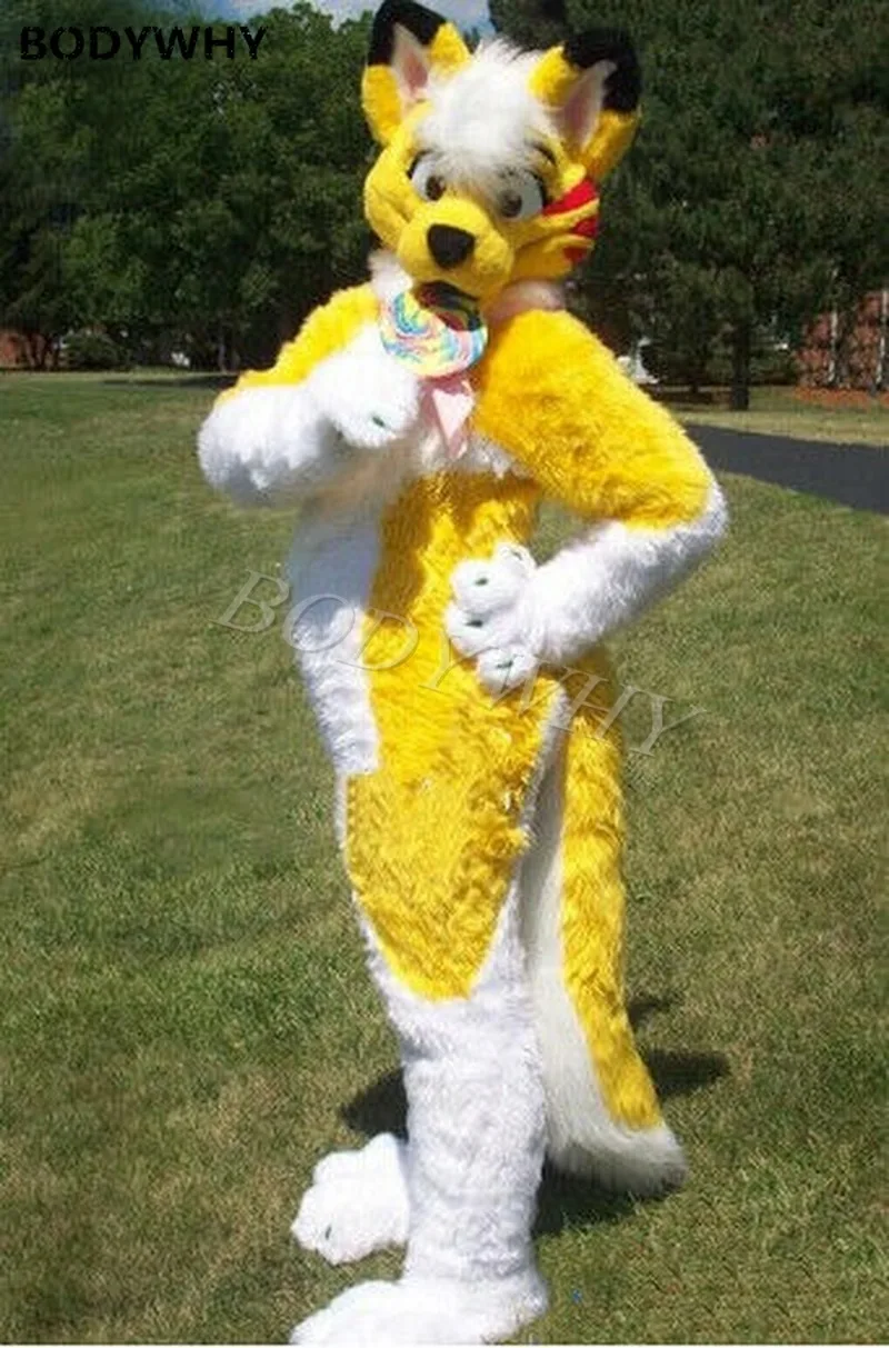 Long Fur Husky Dog Fox Fursuit Furry Costume Cosplay Mascot Costume Fursuit Halloween Suit Birthday Party Outfit Dress New
Long Fur Husky Dog Fox Fursuit Furry Costume Cosplay Mascot Costume Fursuit Halloween Suit Birthday Party Outfit Dress New