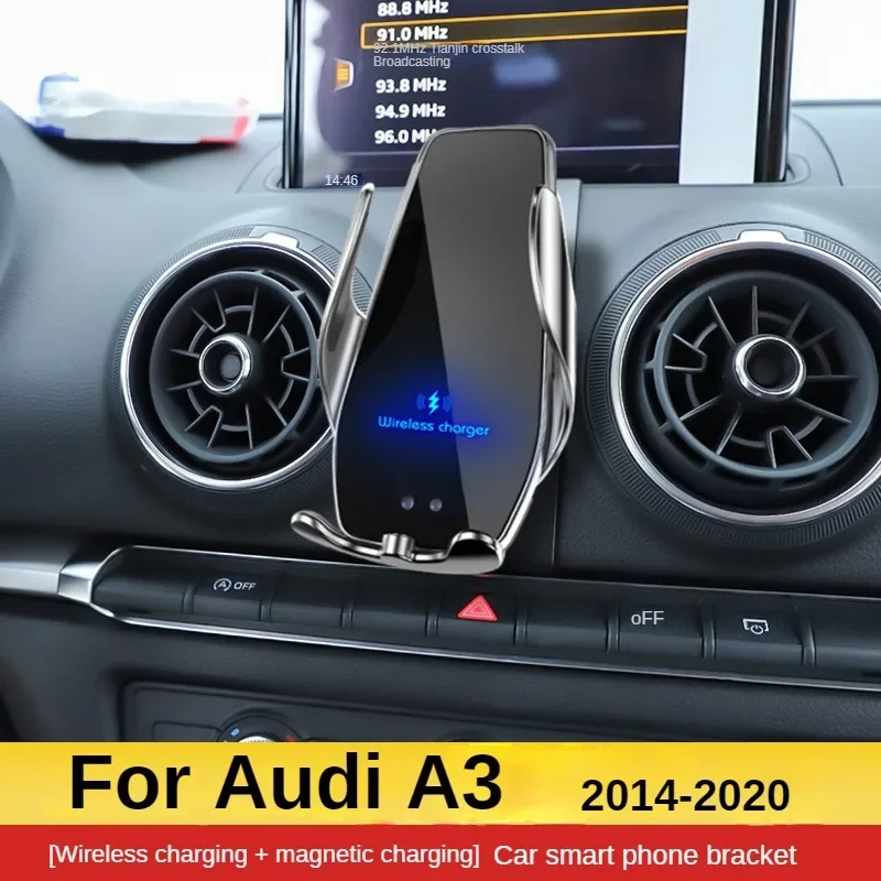 2014-2020 For Audi A3 Mobile Phone Holder Wireless Charger Car Cell Phones Mount Navigation Bracket GPS Support 360 Rotating
2014-2020 For Audi A3 Mobile Phone Holder Wireless Charger Car Cell Phones Mount Navigation Bracket GPS Support 360 Rotating