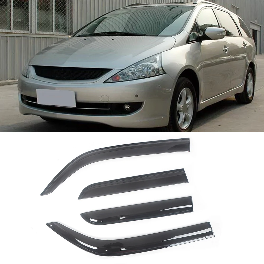 For Mitsubishi Grandis 2004-2011 5Doors Black Tinted Car Side Window Visor Guard Vent Awnings Shelters Rain Guard Door Ventvisor
For Mitsubishi Grandis 2004-2011 5Doors Black Tinted Car Side Window Visor Guard Vent Awnings Shelters Rain Guard Door Ventvisor