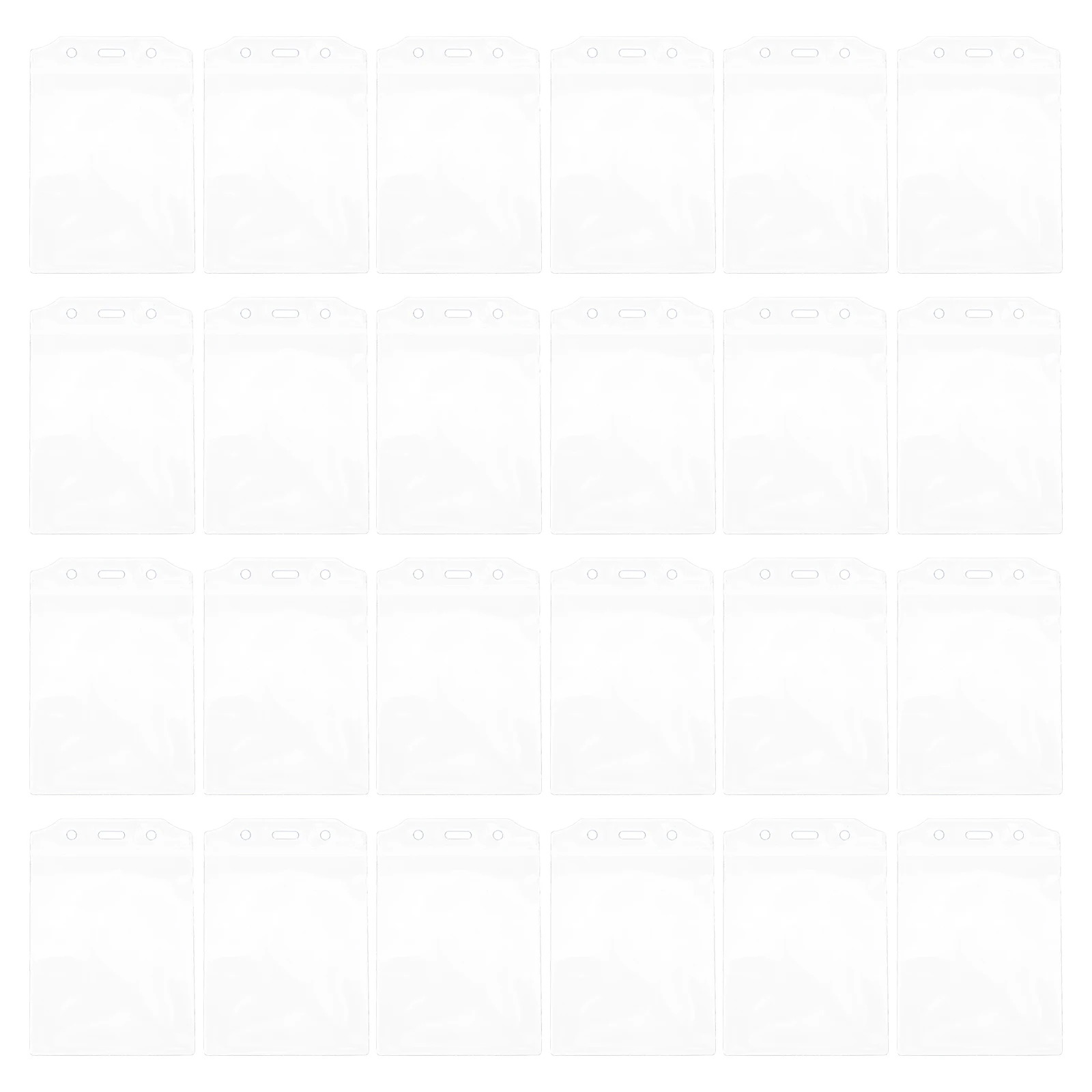 50 Pcs Clear Badge Holder Card Cover Transparent ID Card Protector Work Cards Holder PVC Material Professional Use
50 Pcs Clear Badge Holder Card Cover Transparent ID Card Protector Work Cards Holder PVC Material Professional Use