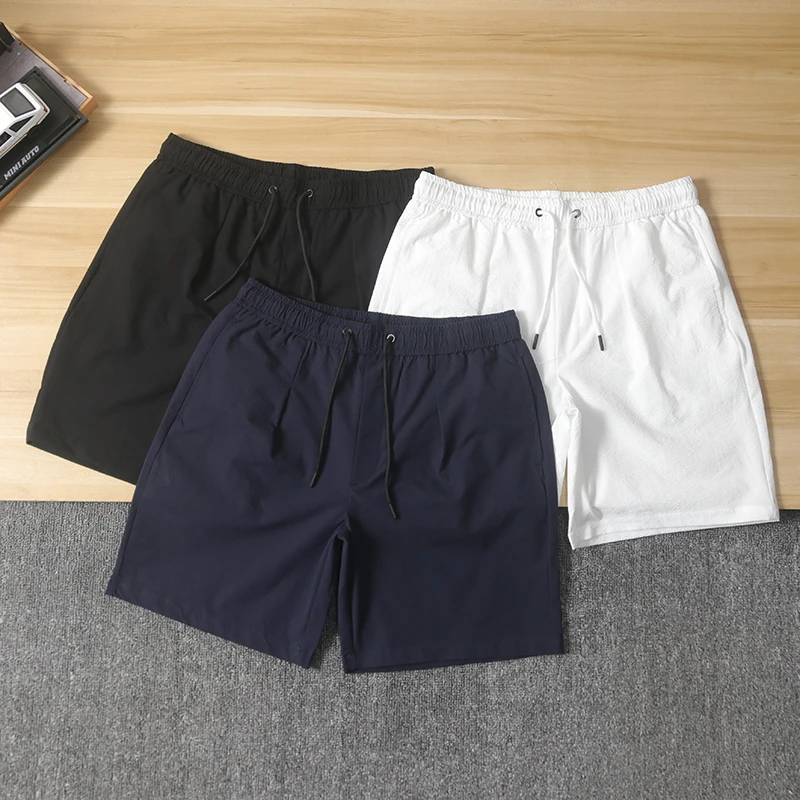 Прохладные дышащие свободные прямые брюки, повседневные брюки с пятью точками, мужские летние новые спортивные штаны, модная тканевая ткань с пузырьками
Прохладные дышащие свободные прямые брюки, повседневные брюки с пятью точками, мужские летние новые спортивные штаны, модная тканевая ткань с пузырьками