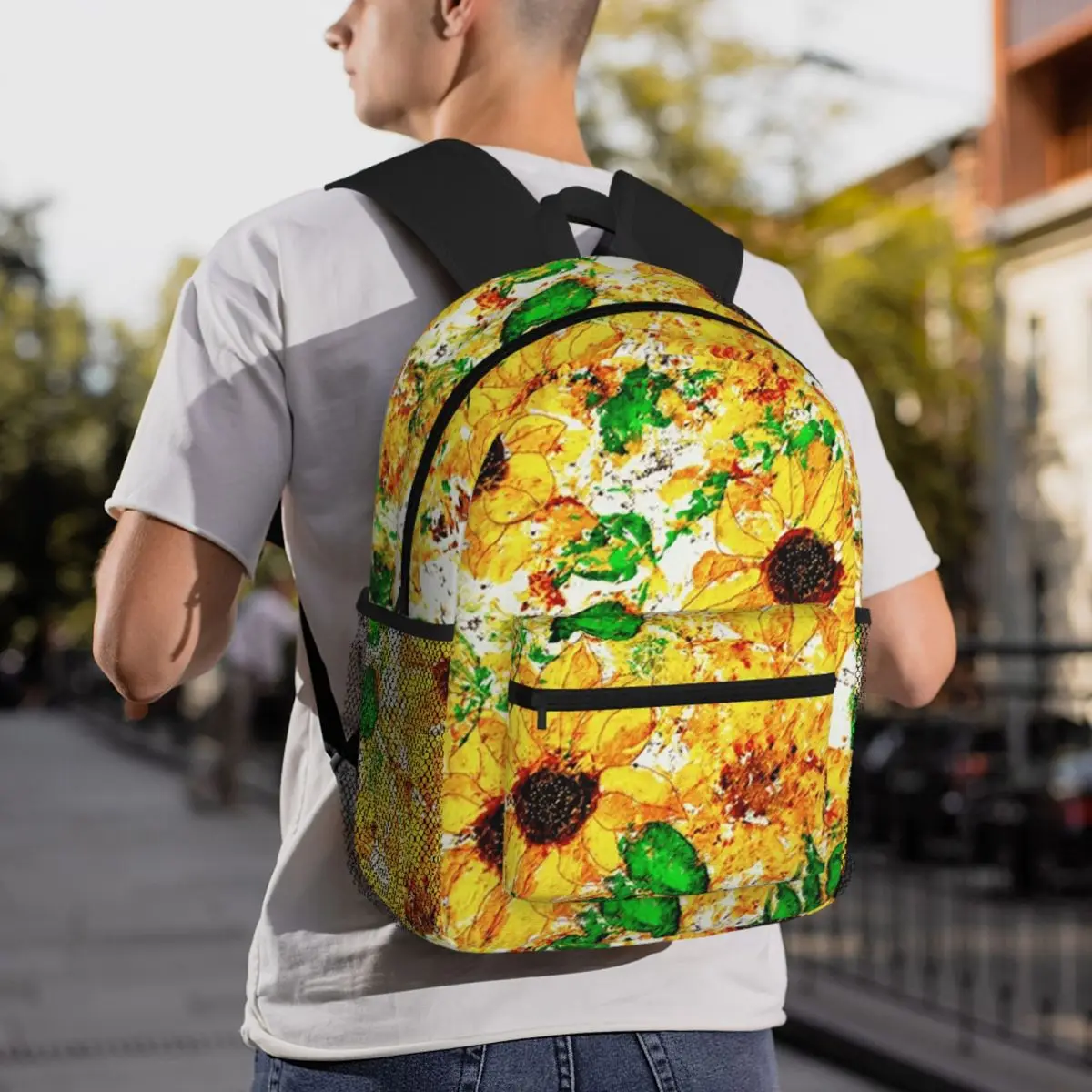 Primitive Rustic Sunflower Garden Backpack Daypack Large Capacity Children BookBag School Bag Shoulder Bags for Men Women
Primitive Rustic Sunflower Garden Backpack Daypack Large Capacity Children BookBag School Bag Shoulder Bags for Men Women