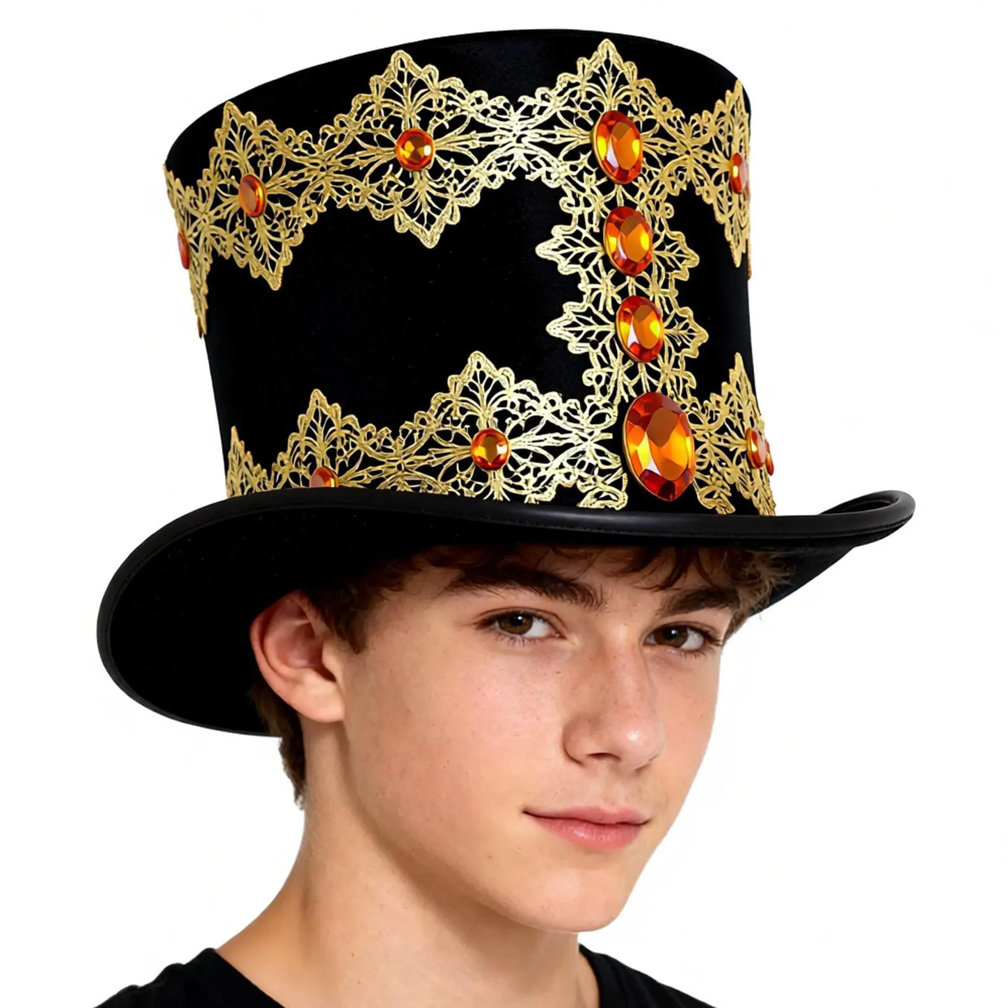 Halloween Top Hat Magician Top Hat Circus Clown Hat Carnival Party Top Hat Ringmaster Circus Costume Accessory Lion Tamer Hat
Halloween Top Hat Magician Top Hat Circus Clown Hat Carnival Party Top Hat Ringmaster Circus Costume Accessory Lion Tamer Hat