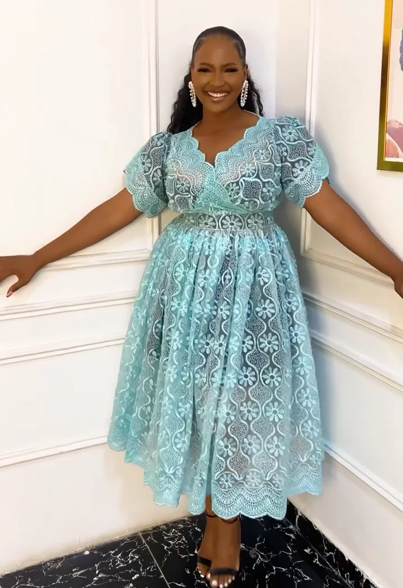2025 African For Women Spring Fashion Dashiki Ankara Lace Wedding Gowns Party Dresses Elegant Muslim Maxi Dress Plus Size
2025 African For Women Spring Fashion Dashiki Ankara Lace Wedding Gowns Party Dresses Elegant Muslim Maxi Dress Plus Size