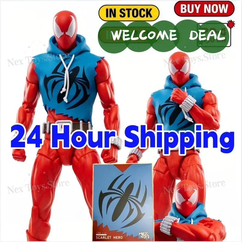 NEW-HOT Mess Toys Scarlet Spider Man Messtoys Spiderman Scarlet Hero Anime Action Figure Figurine Statue Model Gifts Kids Toys
NEW-HOT Mess Toys Scarlet Spider Man Messtoys Spiderman Scarlet Hero Anime Action Figure Figurine Statue Model Gifts Kids Toys