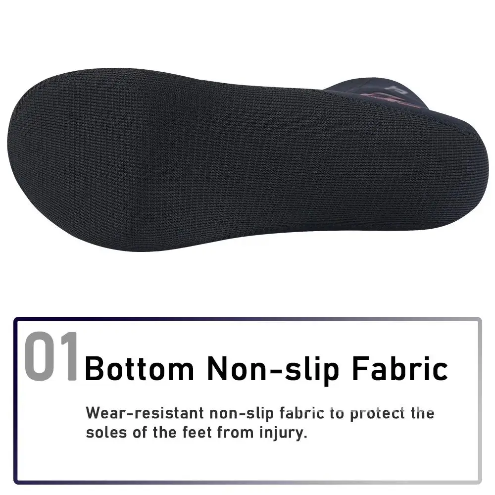 1 Surfing 1.5MM Diving Socks Unisex CR Neoprene Swimming Pair Non-slip Long Beach Men Boots Water Shoes Wearable Warm Sports
1 Surfing 1.5MM Diving Socks Unisex CR Neoprene Swimming Pair Non-slip Long Beach Men Boots Water Shoes Wearable Warm Sports