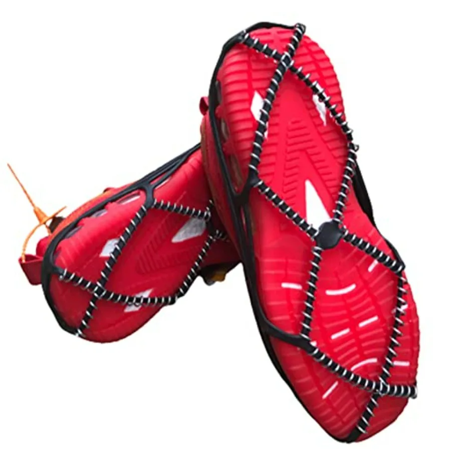 Walk Traction Cleats, Ice Cleats Anti Slip Crampons Rubber Spikes Ice Snow Grippers for Boots and Shoes for Winter Walking on S
Walk Traction Cleats, Ice Cleats Anti Slip Crampons Rubber Spikes Ice Snow Grippers for Boots and Shoes for Winter Walking on S