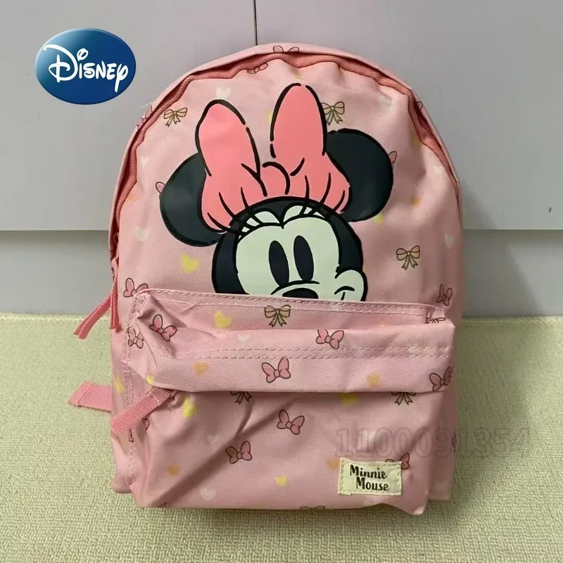Disney Minnie New Pink Girl's Schoolbag Cartoon Girl Backpack Lightweight Large Capacity Fashion Trend Kindergarten Schoolbag
Disney Minnie New Pink Girl's Schoolbag Cartoon Girl Backpack Lightweight Large Capacity Fashion Trend Kindergarten Schoolbag