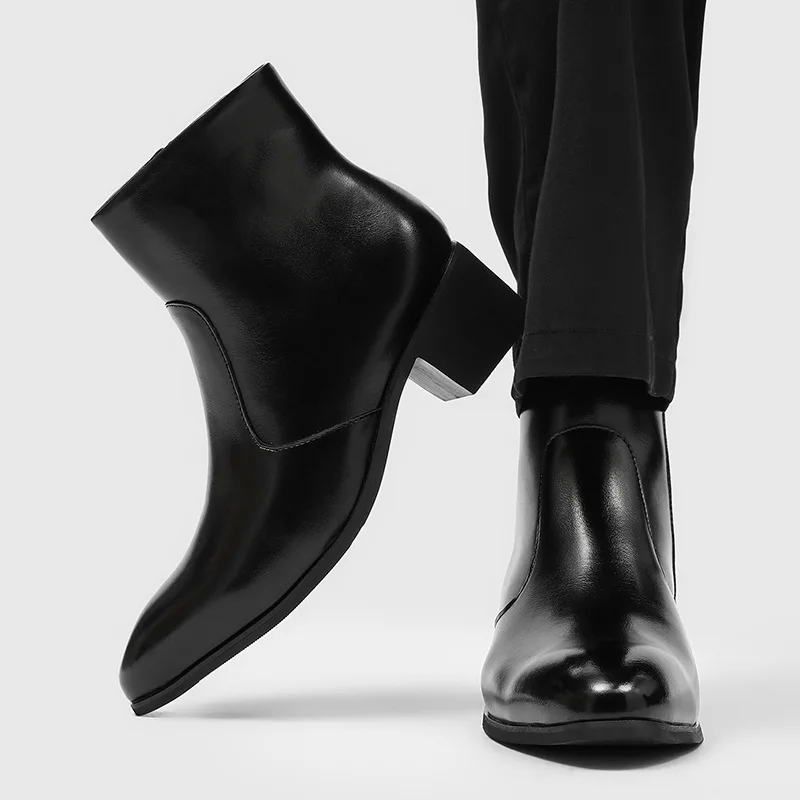 England style mens casual party prom chelsea boots black natural leather shoes cowboy ankle boot spring autumn short botas male
England style mens casual party prom chelsea boots black natural leather shoes cowboy ankle boot spring autumn short botas male