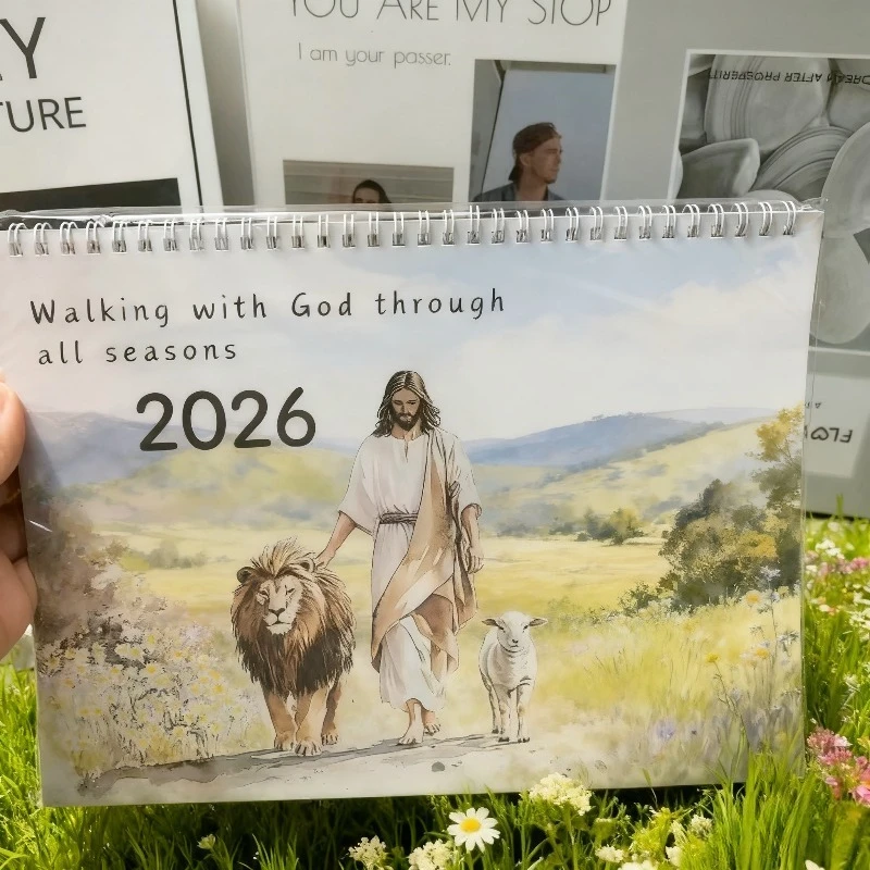 2026 Bible Verse Calendar Christian Religious Desk Calendar Inspirational Catholic Daily Planner New Year's Plan Desktop Decor
2026 Bible Verse Calendar Christian Religious Desk Calendar Inspirational Catholic Daily Planner New Year's Plan Desktop Decor