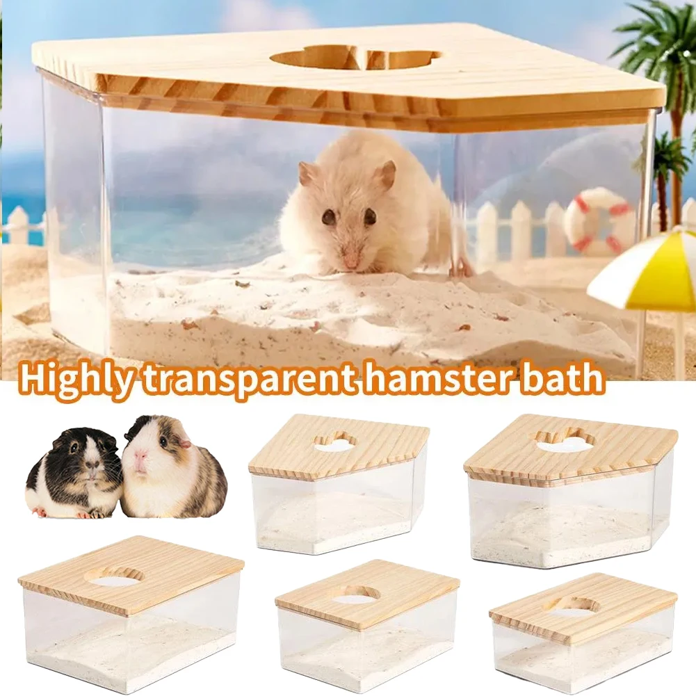 Hamster Golden Bear Sand Bath Box Acrylic Fully Transparent Large Pet Chinchilla Toilet Dual-Purpose Bath Sand Urine Sand Basin
Hamster Golden Bear Sand Bath Box Acrylic Fully Transparent Large Pet Chinchilla Toilet Dual-Purpose Bath Sand Urine Sand Basin