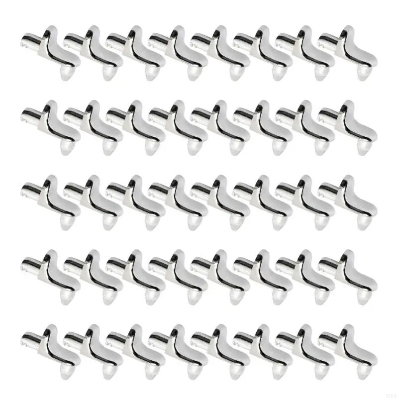 652F 60Pieces Sturdy 5mm Zinc Alloy Materials Brackets for Sturdy and Hide Shelf Support in Wardrobes and Shelves Use
652F 60Pieces Sturdy 5mm Zinc Alloy Materials Brackets for Sturdy and Hide Shelf Support in Wardrobes and Shelves Use