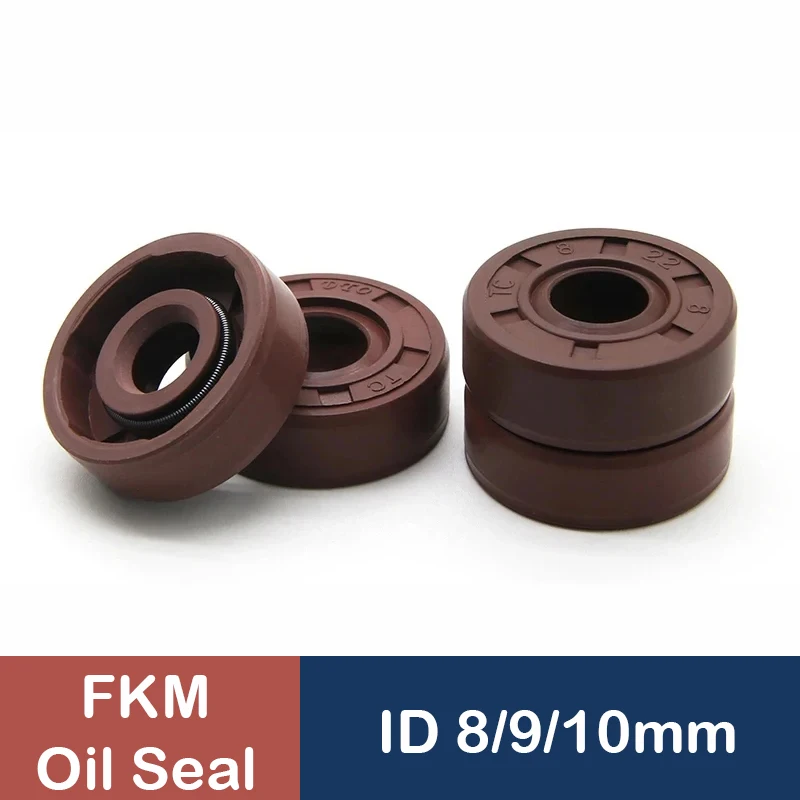2/5pcs Brown FKM Oil Seal ID 8/9/10mm TC-8/9/10x14/15/16/17/22/26/28x5/7/8/10mm Fluorine Double Lip Oil Seal
2/5pcs Brown FKM Oil Seal ID 8/9/10mm TC-8/9/10x14/15/16/17/22/26/28x5/7/8/10mm Fluorine Double Lip Oil Seal