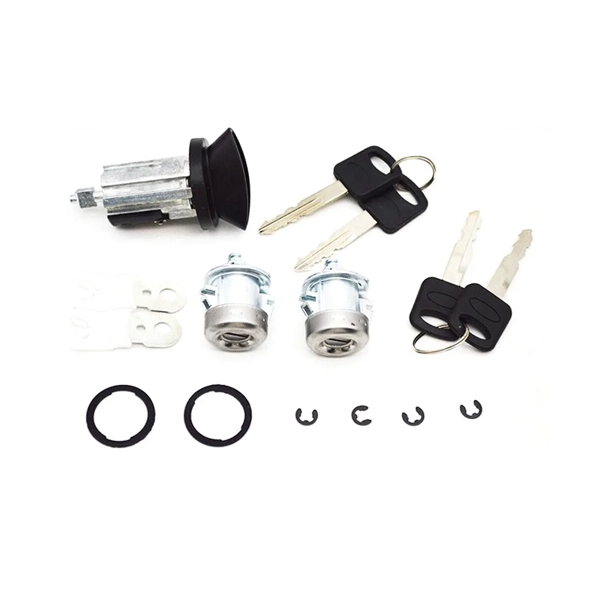 5Pcs Ignition Switch Door Lock Kit LC6177 Dl588 597638 707624C C-42-195 for Ford Excursion F-150 F-250 F-350
5Pcs Ignition Switch Door Lock Kit LC6177 Dl588 597638 707624C C-42-195 for Ford Excursion F-150 F-250 F-350