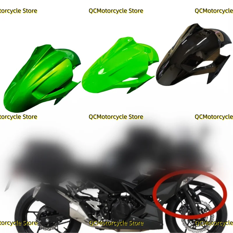 Подходит для KAWASAKI Ninja 400 Ninja 400 Z400 2018-2024 Ninja 500 2024-2025, переднее крыло мотоцикла, брызговик, обтекатель
Подходит для KAWASAKI Ninja 400 Ninja 400 Z400 2018-2024 Ninja 500 2024-2025, переднее крыло мотоцикла, брызговик, обтекатель