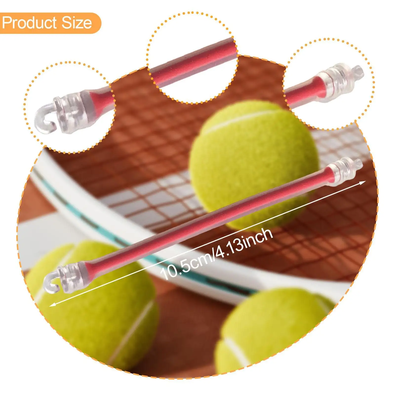 Silicone Tennis Racket Vibration Dampeners Shock Absorbers Stylish Equipment for Tennis Players
Silicone Tennis Racket Vibration Dampeners Shock Absorbers Stylish Equipment for Tennis Players