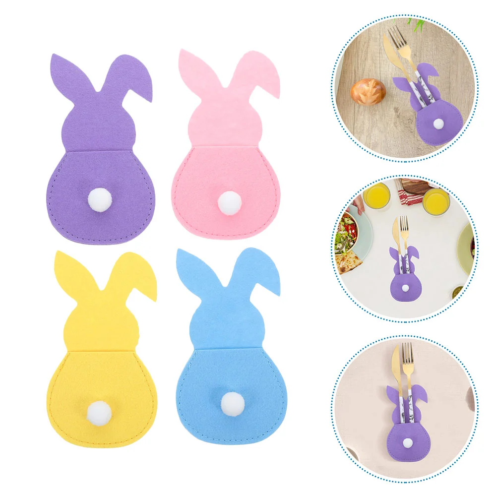 8 Pcs Rabbit Knives Bag Felt Cutlery Easter Pouch Ball Bunny Utensil Knife and Fork
8 Pcs Rabbit Knives Bag Felt Cutlery Easter Pouch Ball Bunny Utensil Knife and Fork