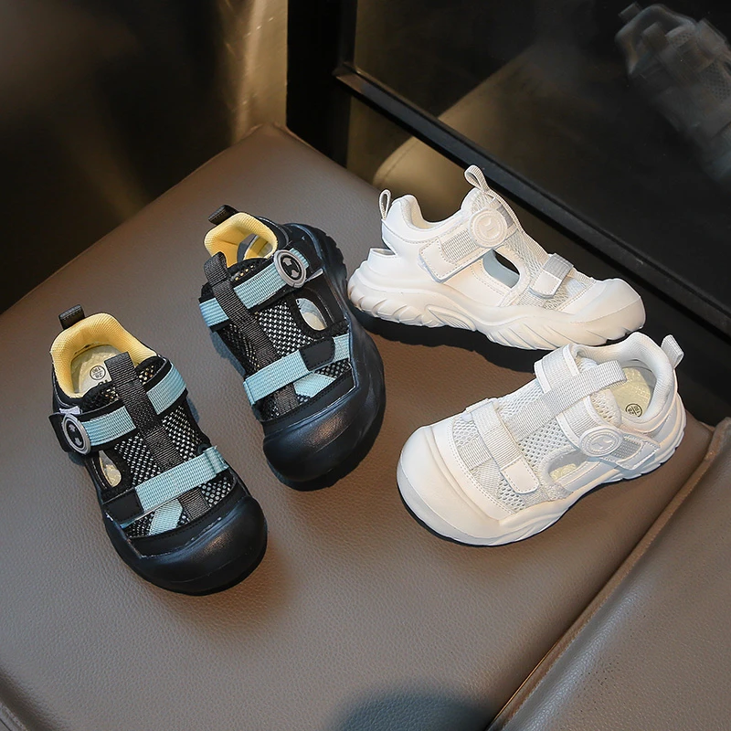 Kids Sport Sandals 2026 Summer New Children Casual Sneakers Children Breathable Hiking Sneakers Non-slip Summer Sandals
Kids Sport Sandals 2026 Summer New Children Casual Sneakers Children Breathable Hiking Sneakers Non-slip Summer Sandals
