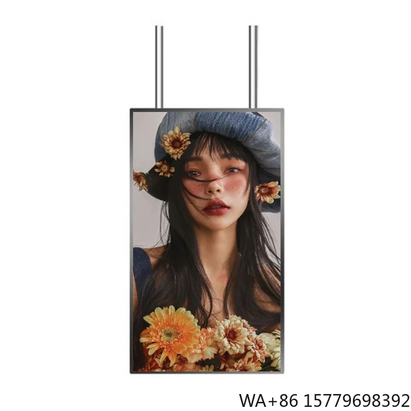 Shop Retail 43 Inch Indoor Ceiling Hanging 2500nits High Brightness 4K Shop Window Display LCD Digital Signage
Shop Retail 43 Inch Indoor Ceiling Hanging 2500nits High Brightness 4K Shop Window Display LCD Digital Signage