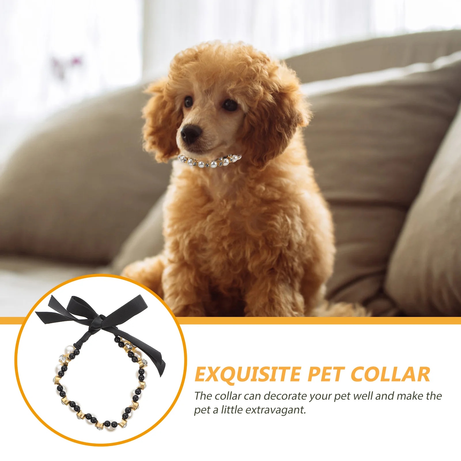 Pet Collar Necklace for Dogs Small Puppy Collars Jewelry Decorative Ribbon Pets Chain
Pet Collar Necklace for Dogs Small Puppy Collars Jewelry Decorative Ribbon Pets Chain