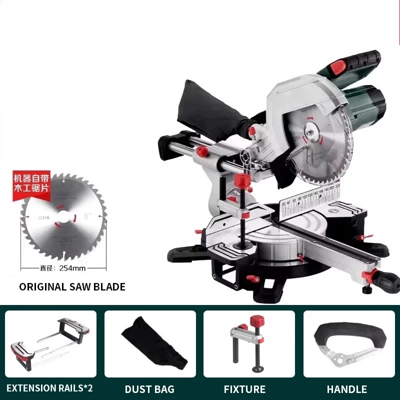 Многофункциональная настольная пила для резки алюминиевого профиля и дерева, 10-дюймовая, с функцией снятия фаски, модель KGS254M
Многофункциональная настольная пила для резки алюминиевого профиля и дерева, 10-дюймовая, с функцией снятия фаски, модель KGS254M