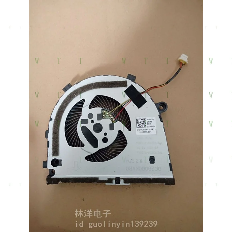 TT Подходит для охлаждающего вентилятора графического процессора Dell G3-3579 DC28000KVRO DC28000KURO
TT Подходит для охлаждающего вентилятора графического процессора Dell G3-3579 DC28000KVRO DC28000KURO