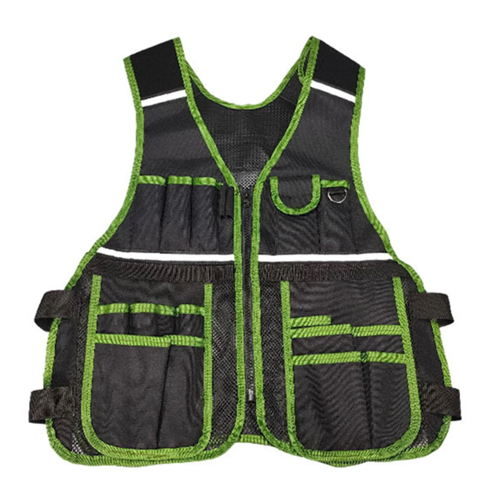  1pc Tool Vest Electrician Work Vest With Multi-pockets Construction Site Work Vest Tool Vest For Electrician Carpenter
1pc Tool Vest Electrician Work Vest With Multi-pockets Construction Site Work Vest Tool Vest For Electrician Carpenter