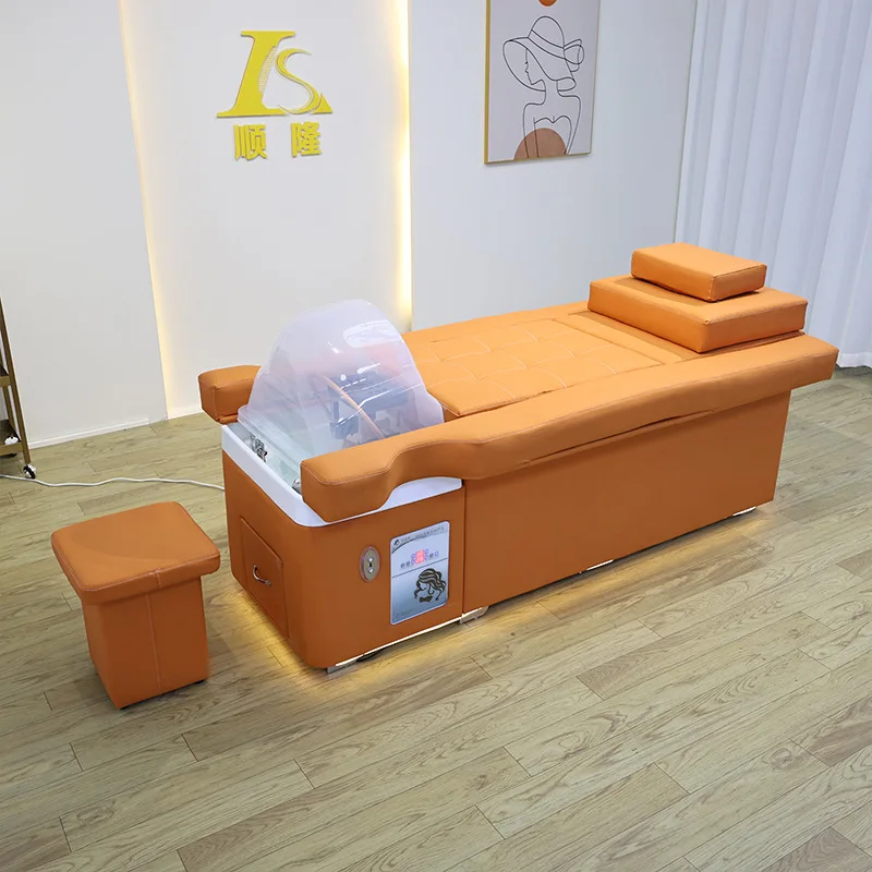 Electric Lifting Head and Foot Therapy Bed, Integrated Foot Bath Sofa, Washing & Massage Bed for SPA Shampooing
Electric Lifting Head and Foot Therapy Bed, Integrated Foot Bath Sofa, Washing & Massage Bed for SPA Shampooing