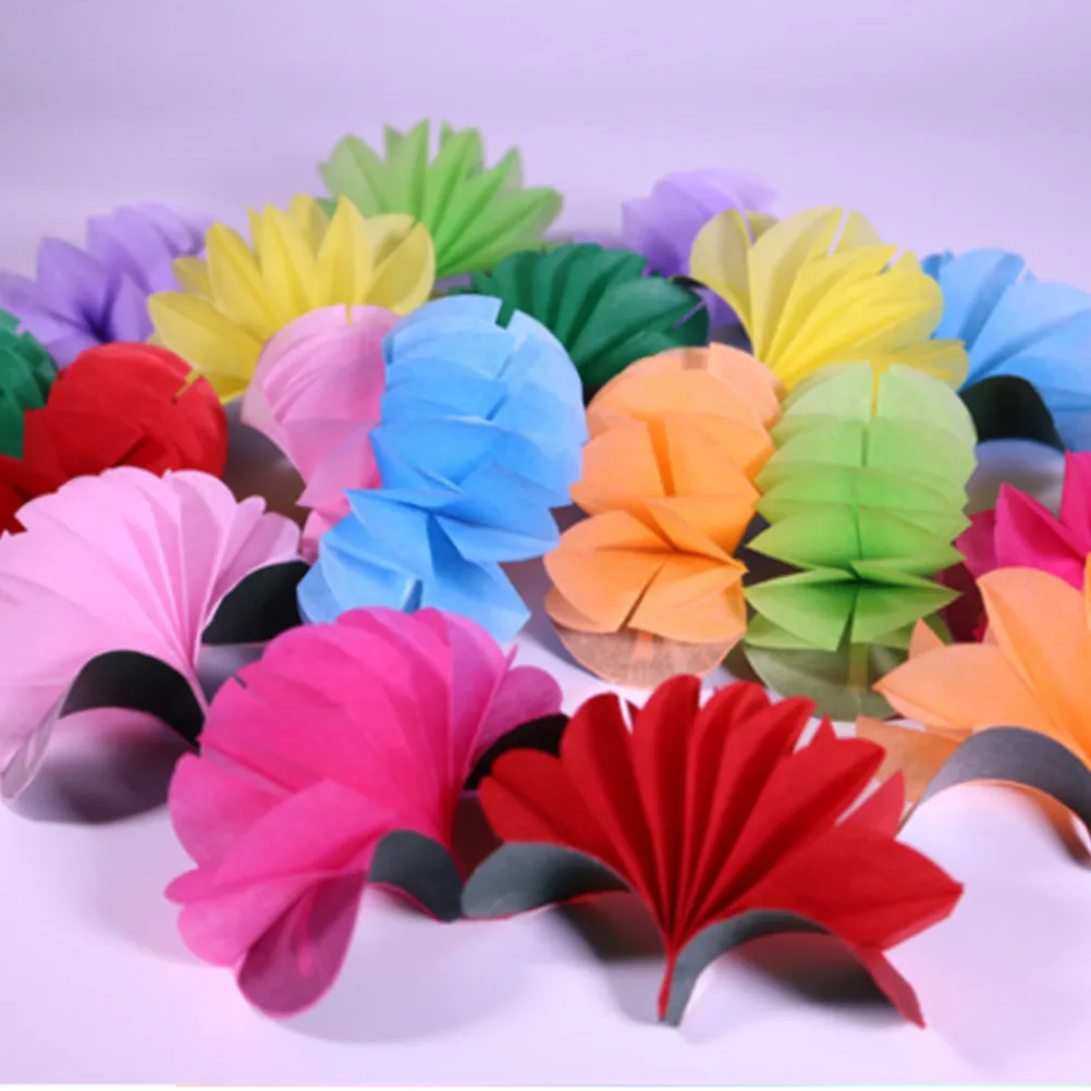 9Pcs Magic Paper Flower Double Layer Performance Prop for Lightweight Portable Eco Friendly Party Decorations Paper
9Pcs Magic Paper Flower Double Layer Performance Prop for Lightweight Portable Eco Friendly Party Decorations Paper