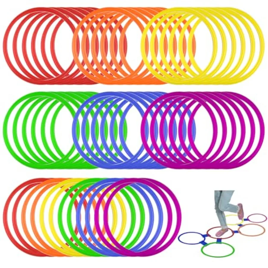 Agility Rings 15 Inch Speed Training Hopscotch Rings Plastic Circle Jumping Hoops Agility Hurdles for Athlete Exercise Soccer F
Agility Rings 15 Inch Speed Training Hopscotch Rings Plastic Circle Jumping Hoops Agility Hurdles for Athlete Exercise Soccer F