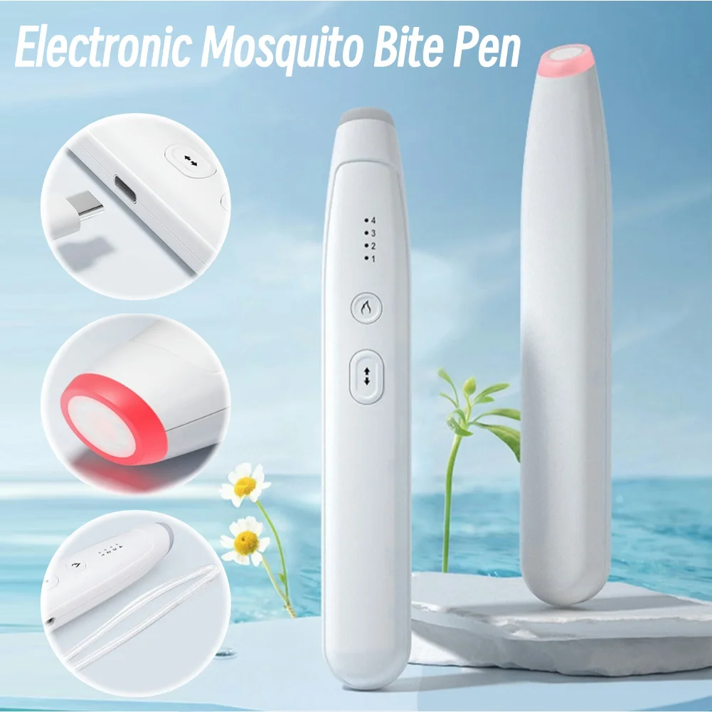 Electronic Mosquito Bite Pen Relief Burning Pain & Swelling Relieve Stings Pen Anti-itch Physical Itch Stick Stop Antipruritic
Electronic Mosquito Bite Pen Relief Burning Pain & Swelling Relieve Stings Pen Anti-itch Physical Itch Stick Stop Antipruritic