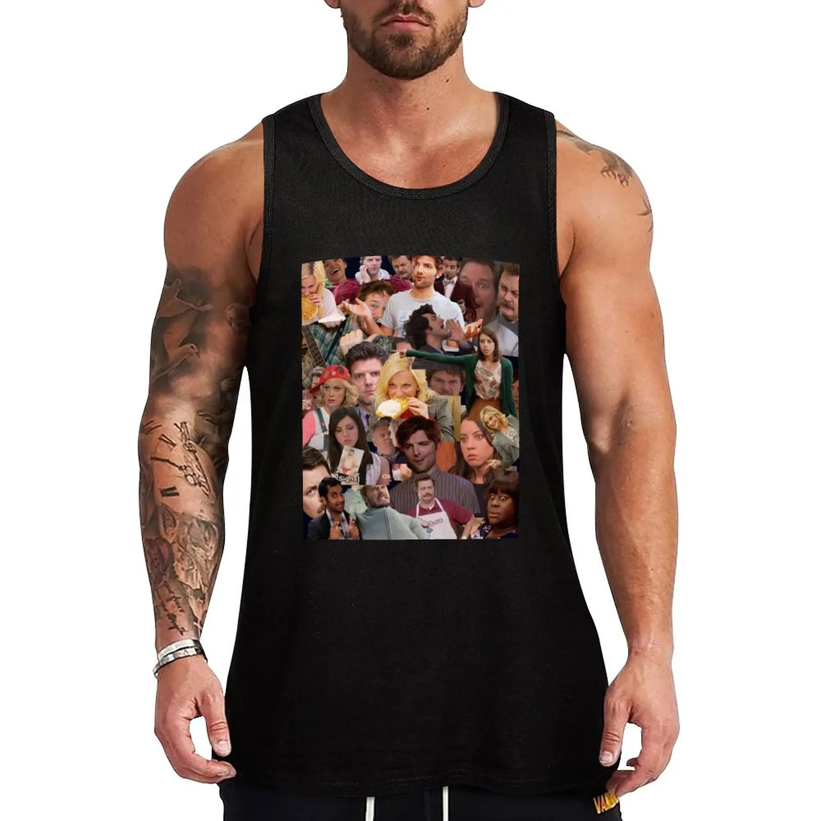 Parks and Recreation collage Tank Top Men's t shirt sleeveless gym shirts male T-shirt male
Parks and Recreation collage Tank Top Men's t shirt sleeveless gym shirts male T-shirt male