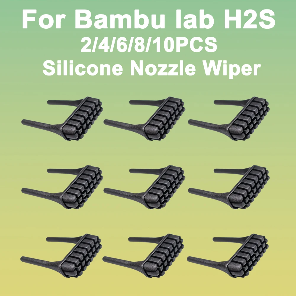 For Bambulab H2S Nozzle Wiper Hotend Cleaning Kit Heat-resistant Wear-proof Nozzle Cleaner for Bambu Lab H2s Accessories
For Bambulab H2S Nozzle Wiper Hotend Cleaning Kit Heat-resistant Wear-proof Nozzle Cleaner for Bambu Lab H2s Accessories