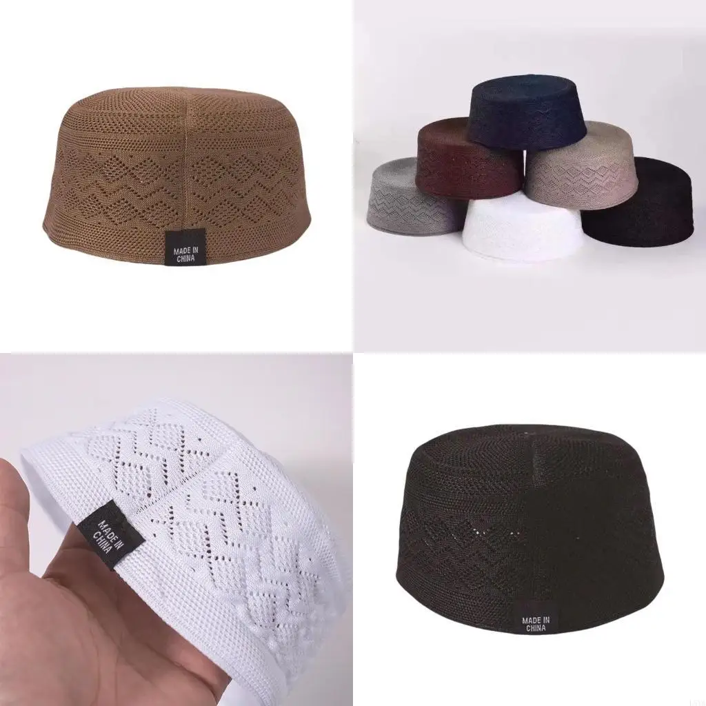 L5YA дышащие хлопковые мусульмане шляпа для мужчин ежедневные носить религиозные собрания kufi hat
L5YA дышащие хлопковые мусульмане шляпа для мужчин ежедневные носить религиозные собрания kufi hat